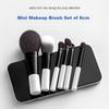 CARLI BYBEL Makeup Brush Set, Portable, Travel-Friendly, Soft Bristles, Mini Eyeshadow Brushes, Loose Powder Brush