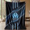 Olympique Lyonnais FC Soft Flannel Fleece Blanket Lightweight Cozy Warm Throw Blanket For Sofa Bed Home Decor