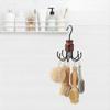 360° Rotating Octopus Clothes Hanger Metal Hanging Organizer Rotating Hooks  Household Use