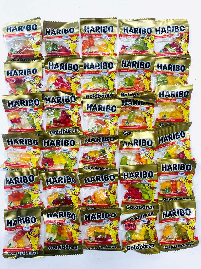 HARIBO Haribo Gummy Mini Gold Bear 10g X 30 Pieces Divided Into Buckets