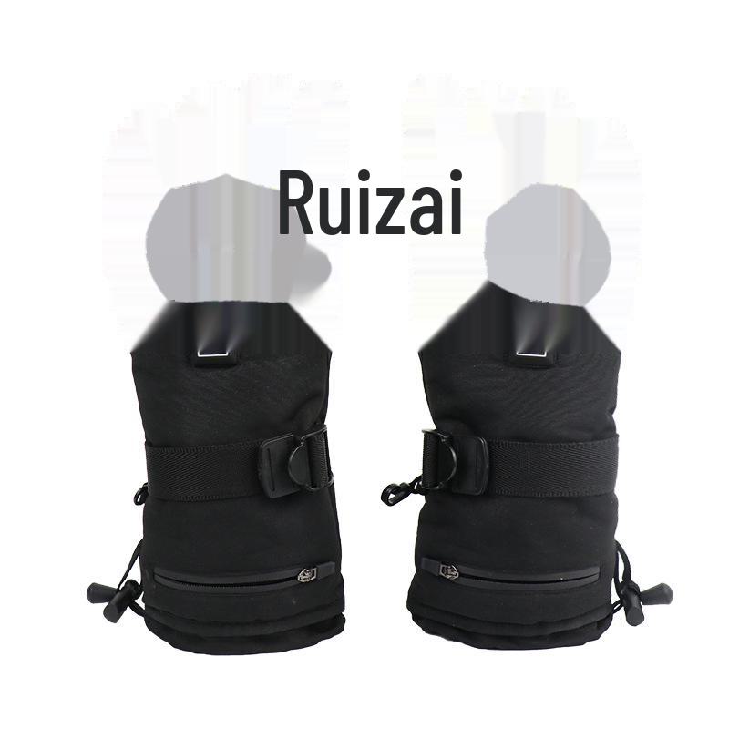 Зимние велосипедные перчатки с электроподогревом 3,7 В — толстые, ветрозащитные и теплые.