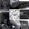 Для Volkswagen VW Golf 7 GTI MK7 2013-рулевое колесо, коробка передач, подождите, автомобильные аксессуары, внутренние наклейки из углеродного волокна