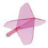 CUESOUL ROST 77 integrated flight big standard 3pcs clear rose red white logo S