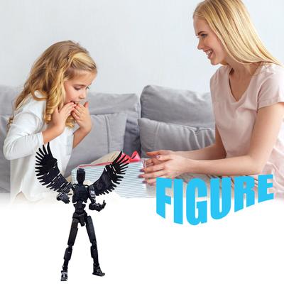 Мобильный набор кукол, 3D-робот-титан, подвижная кукла, подходит для коллекционеров, украшение для рабочего стола