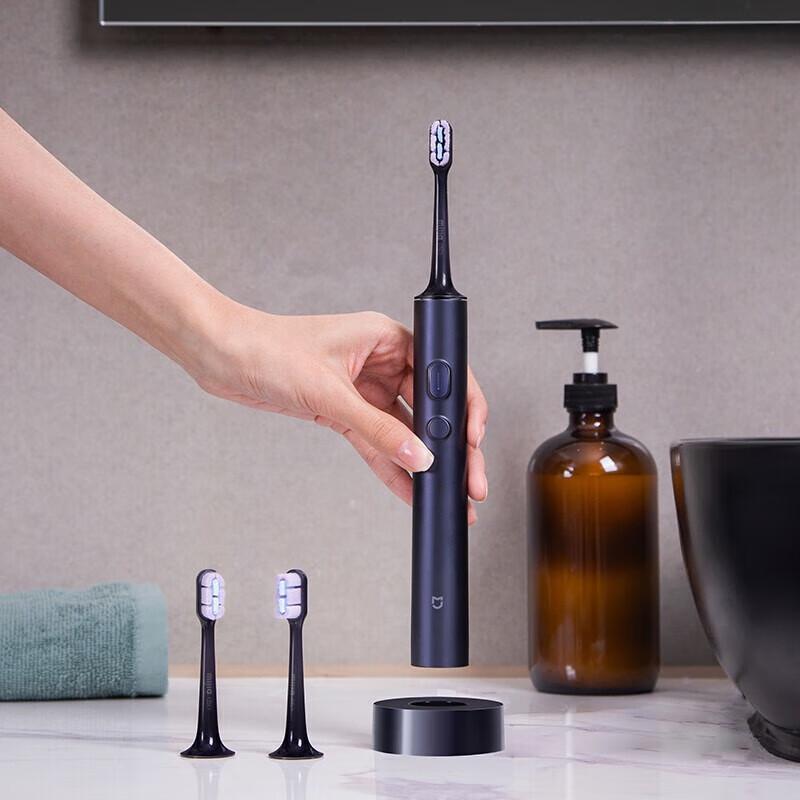 Умная электрическая зубная щетка Xiaomi T700, китайская вилка (адаптер в комплекте)