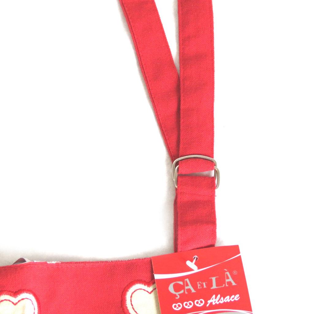 Les Trésors De Lily [M4569] - Дизайнерский фартук «Эльзас-Satzer» красная плитка