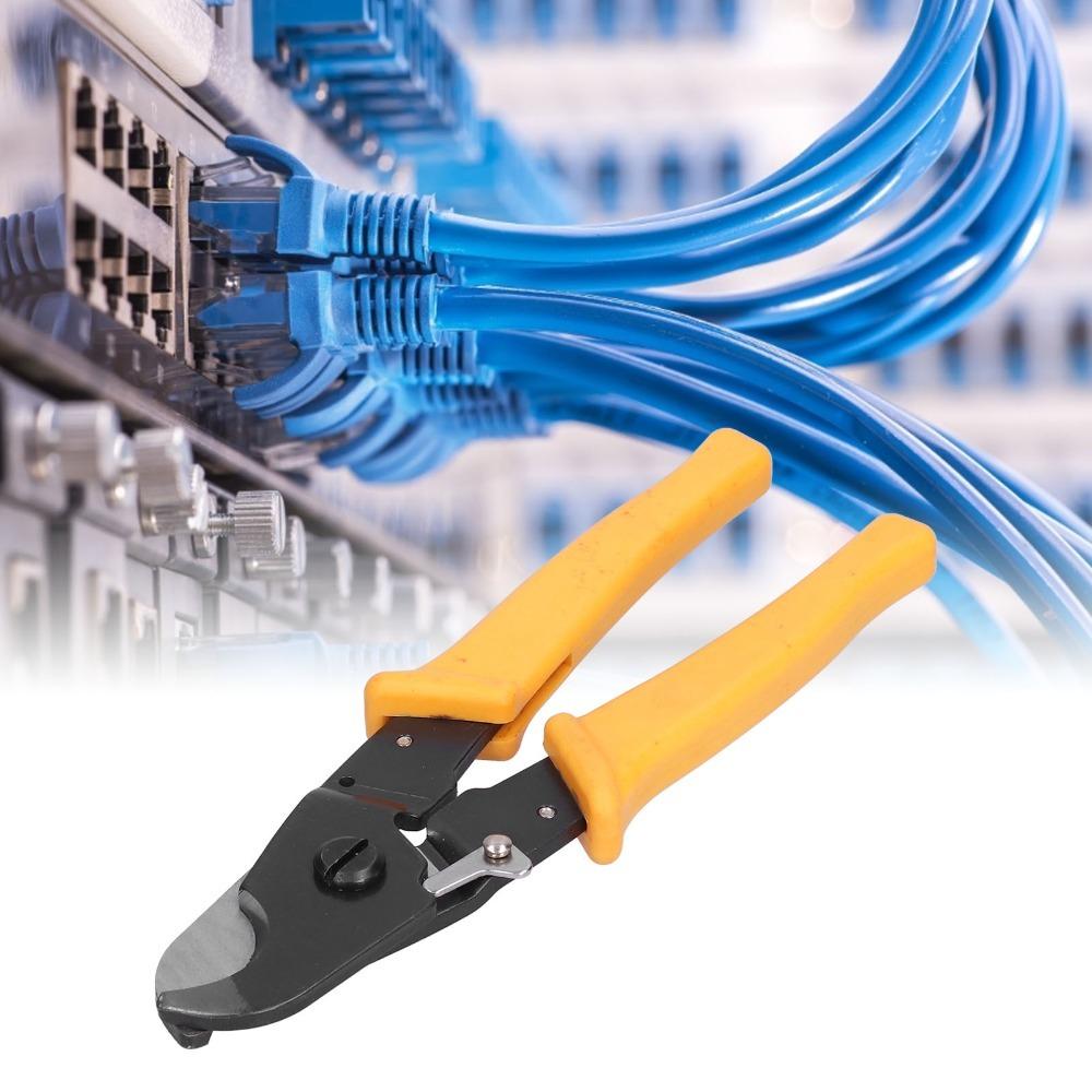 Automatic Rebound Spring Wire Cutting Tool Copper Aluminum Wire Cutter  For Cable Installation