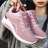 New Thick Soled Women's Shoes Breathable Comfortable  Shoes Casual Fashion Mom Shoes
