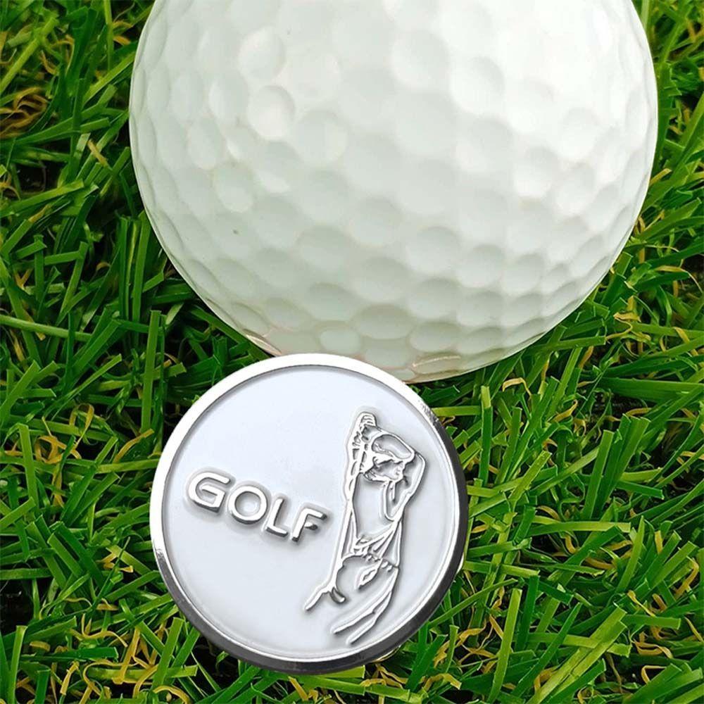 Magnetic For Golfer Ball Position Mark Hat Marker Golf Hat Clip Golf Putting Alignment Golf Marker