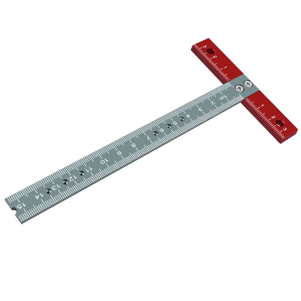 Aluminum Alloy T Square Ruler 6 Inch Size Metal T Square  Art Framing and DIY