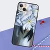 3D Чехол с цветочным рельефом для iPhone 16 Pro Max 11 13 14 15 Pro Max 12 Mini XR 16 15 Plus 16e Задняя крышка