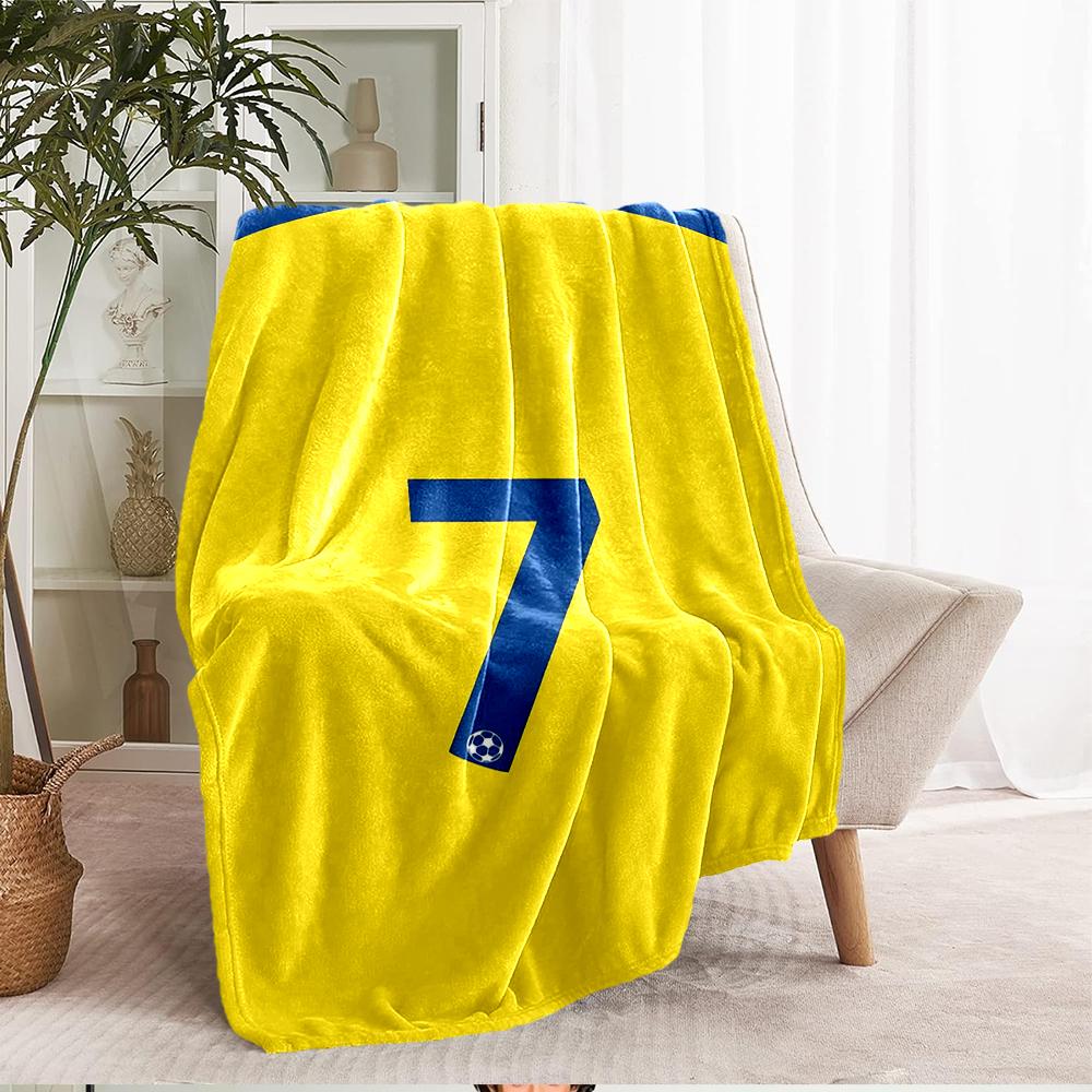 7 Theme Printed Blanket - Perfect for Couch, Bed, Travel & Outdoor Use | Machine Washable, Cozy & Durable.