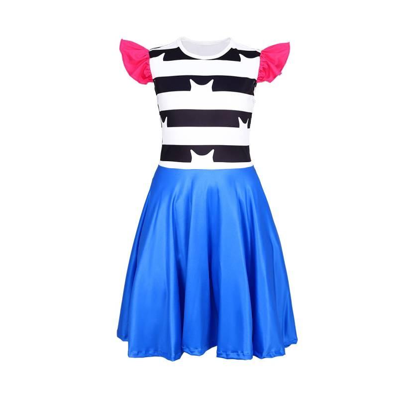 Gabbys Dollhouse Gaming Costume Jumpsuit Made From 95% Polyester For Kids Age 17