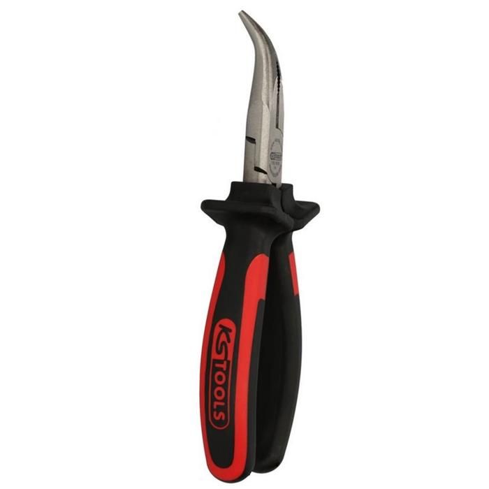 Pince crantée - ks tools - 115.1018 - 165mm - conforme din iso 5749 - arête de coupe longue