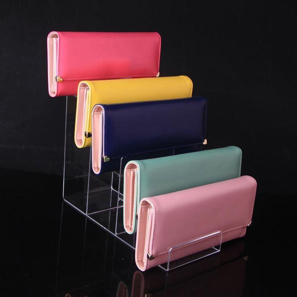 Space Saving Wallet Glasses Storage Rack Multilayer Bag Stand Wallet Display Stand  Bag Shop