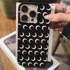 Роскошный чехол M-Marine Serre для iPhone 17 16 15 11 12 13 14 Pro Max Мягкий гофрированный силиконовый чехол