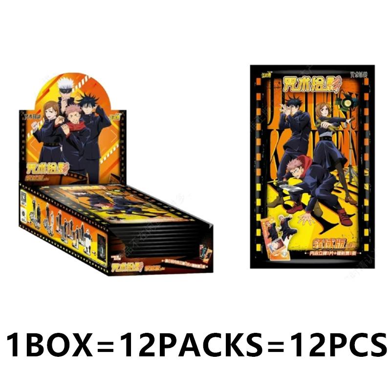 Jujutsu Kaisen Card Warlock Cards Gojo Satoru Fushiguro Megumi Itadori Yuji Cards Anime Peripheral Collection Cards Toy Gift