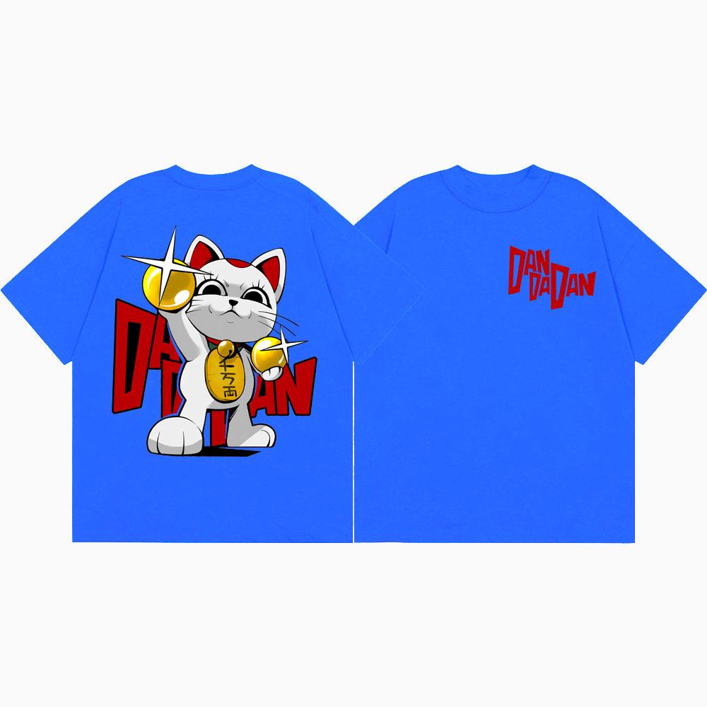 Anime Dandadan Merch Tshirt Japanese Cartoon Fashion Short Sleeve Tshirts Unisex Unisex Casual Loose 100cotton Tshirt Streetwear