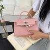 Mini Second-generation Bag Crocodile Pattern Versatile Women's Bag 2025 New Portable Messenger Bag High-end Stone Pattern