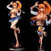 18cm One Piece Nami Anime Figure Thief Cat Nami Figurine Pvc Statue Model Dolls Collectible Room Ornament Children Toys Gifts