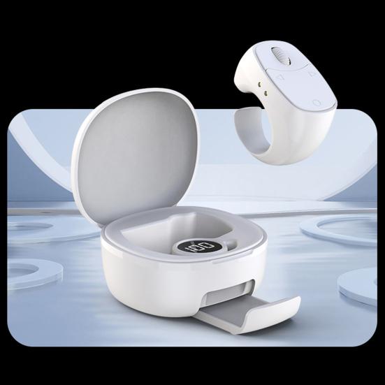 Bluetooth-совместимый пульт дистанционного управления на палец Стабильное соединение Перезаряжаемый Универсальный Беспроводной Кольцо для прокрутки Перелистыватель страниц