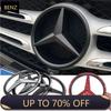 Azrnje1 C180 W204 1 шт. ABS Автомобильная передняя решетка Значок Наклейка Накладка Эмблема для Mercedes Benz W204 W205 W210 W211 W212 W213 C E-класс GLA GLK M