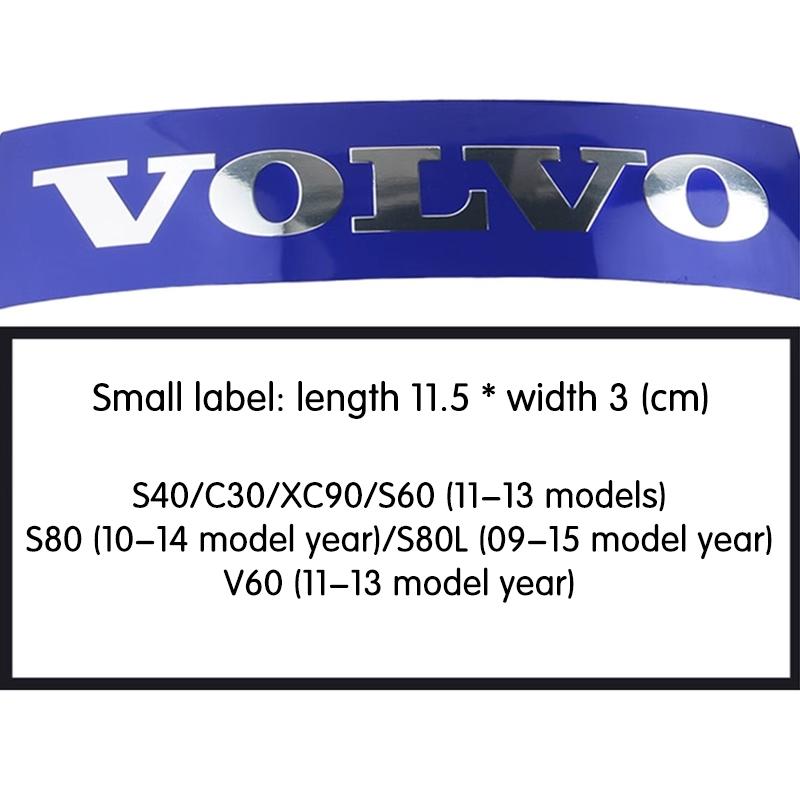 Эмблема на решетку радиатора Значок на заднюю дверь Для Volvo T6 S40 S60 S90 XC40 XC60 XC90 V40 V50 V60 V90 T5 T8 AWD C30 C70 S80 V70 XC70
