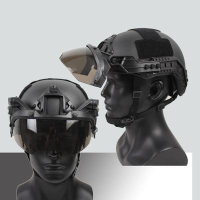 Регулируемый шлем Flip Goggles Airsoft Paintball шлем Windproof Fog CS Wargame