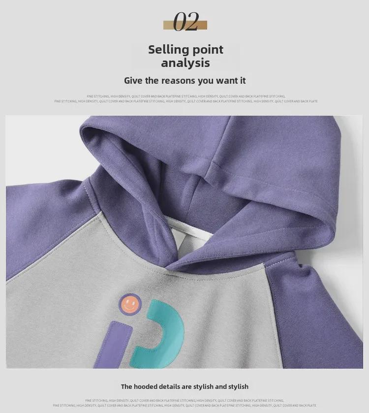 Осенний свитер для девочек: Модная детская мода весна/осень 2025 года, спортивный комплект из двух предметов для детей старшего возраста.