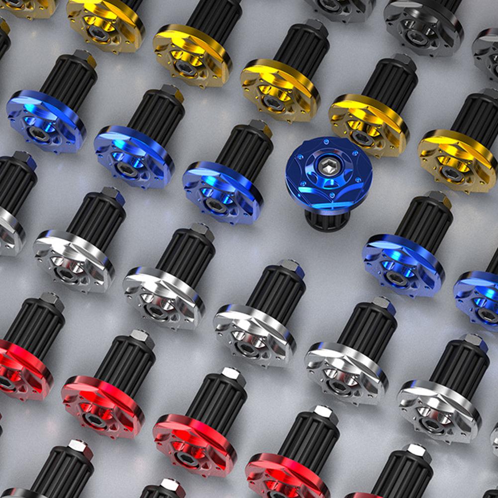 2 шт., наконечники ручек мотоцикла, заглушки, алюминиевые колпачки на руль, мотоцикл для Honda Yamaha KTM Dirt E-Bike