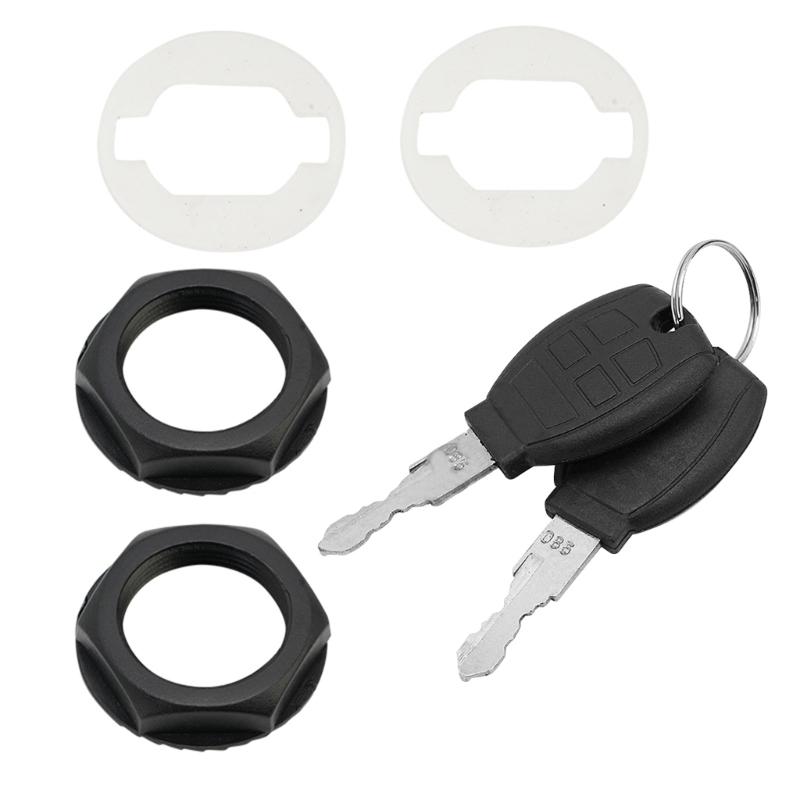 Motorcycle Hard bag Locks Set with Keys Fits for Motorbike Rear Hard bag Lock