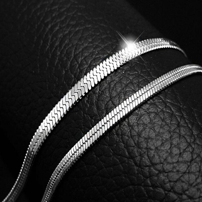 Серебряная цепочка на шею