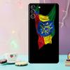 Чехол для телефона Флаг Эфиопии для Samsung Galaxy S25 Ultra S20 S21 S22 S23 Plus S9 S10 S25 FE S24 Ultra