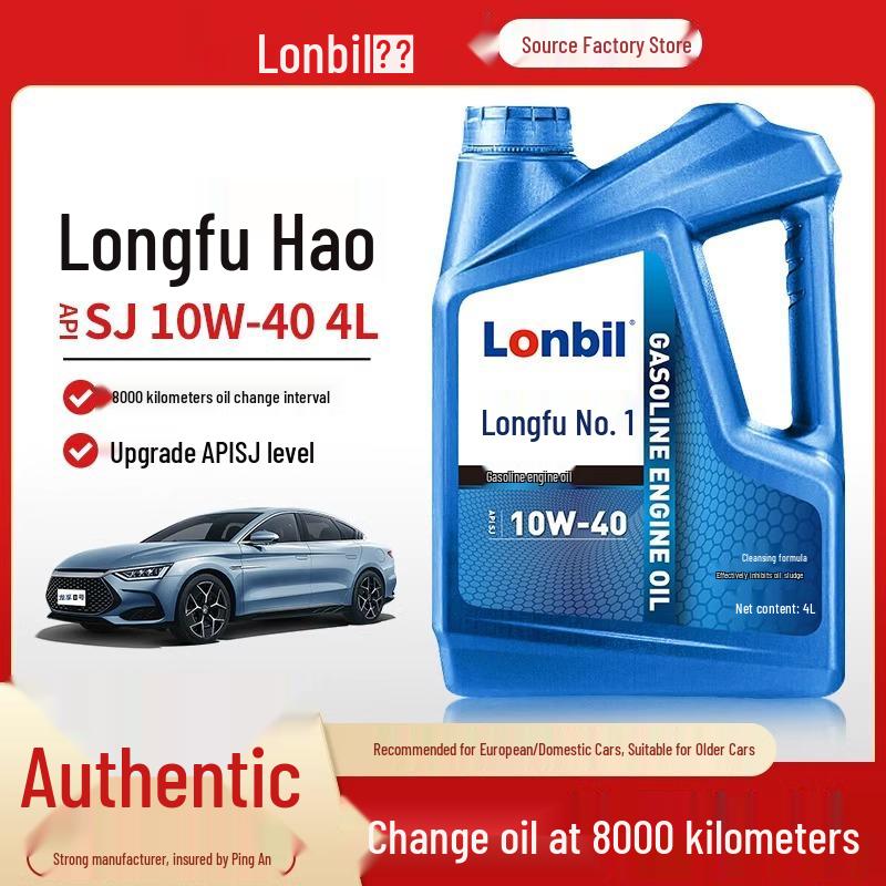 All-Season Fully Synthetic 5W40 Engine Oil for Gasoline Engines, SN/SL Grade