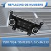 AC Climate Control Switch 95017054 for CHEVROLET CRUZE SALOON (CP1) 2009-2016