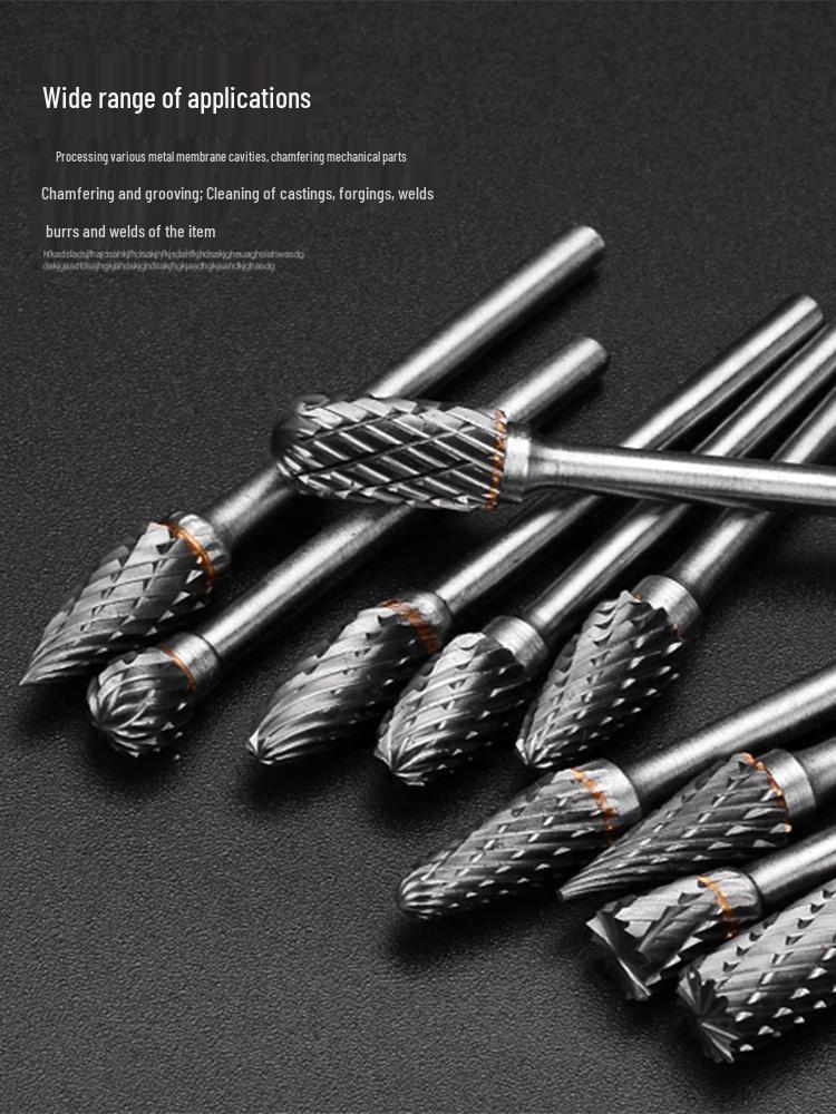 Mei NIT Tungsten Carbide Ball Head Rotary File Milling Cutter Grinder for Metal Chamfering