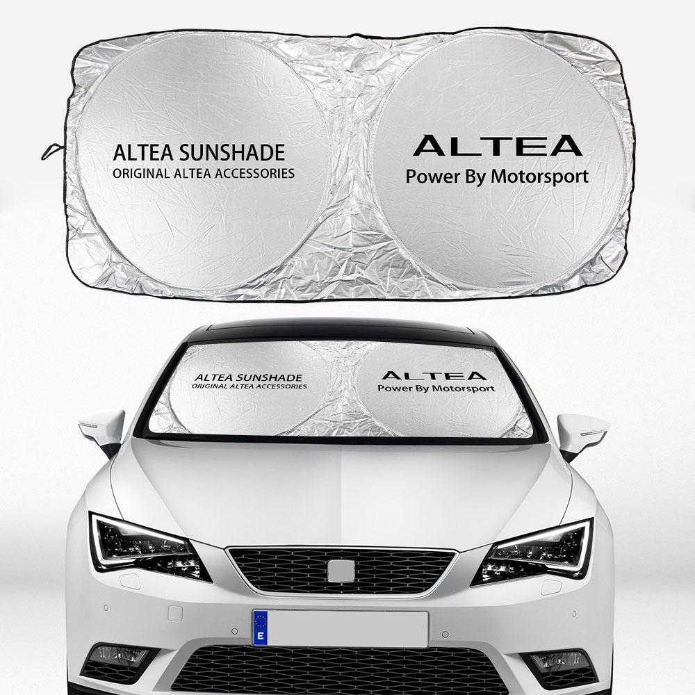 Car Windshield Sunshades Cover Auto Accessories For Seat Leon Ibiza Ateca Arona Cordoba Toledo Altea Alhambra Arosa Exeo MiiWindshield Sunshades 1