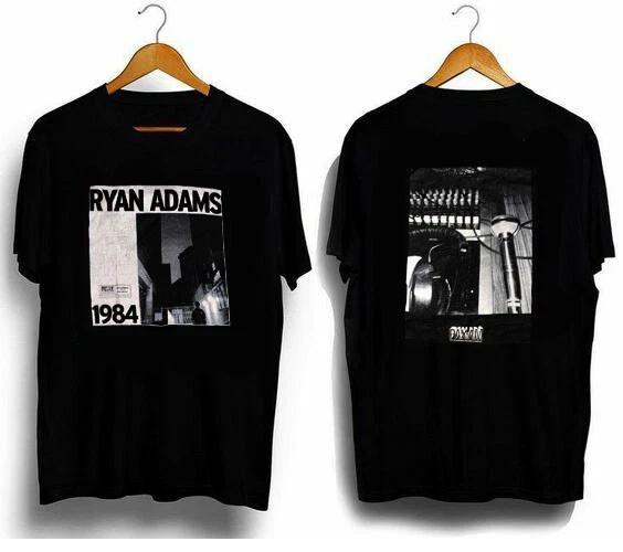 Ryan Adams Black 1984 Concert Tour Rock T Shirt Unisex Full Sizes