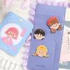 Paste Girl Cute Embroidery Cloth Sticker Mobile Phone Ledger Decorative Sticker Clothes Hat Hole Covering Patch Sticker