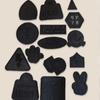 Self Adhesive Black Patches For Down Jackets Pants T-Shirt Clothes Repair Washable Patch Repair The Hole Without Any Trace