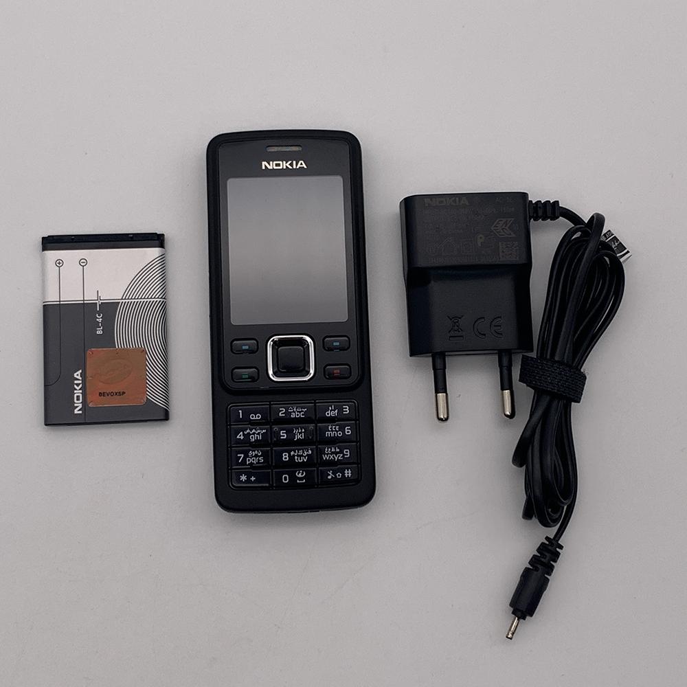 Восстановленный Оригинальный Nokia 6300 Разблокированный Мобильный Телефон с 1 SIM
