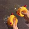 Blow Bubble Squeeze Toys Yellow Chicken Cartoon Knead Toy Animal Vent Toy Pinch Toys  Gift