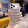 Силиконовый чехол с присоской для Apple 15 Pro Max - 3D Жидкая защита от падений