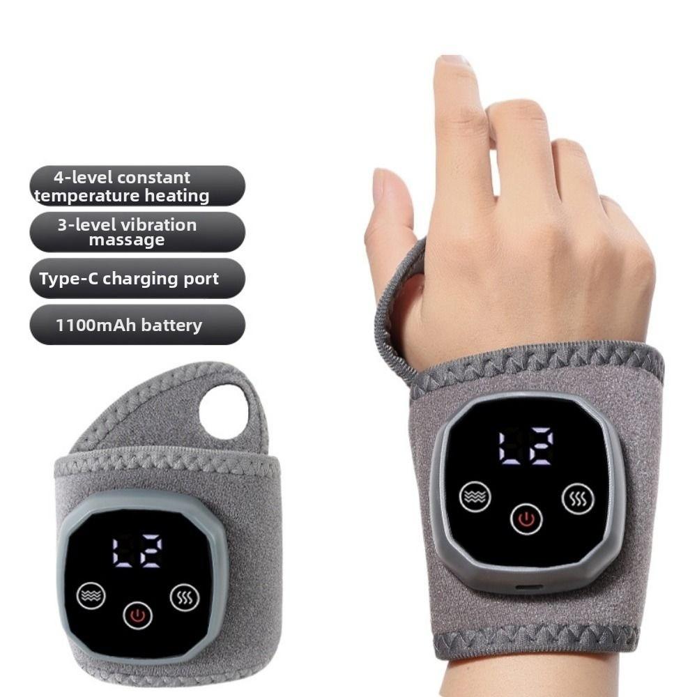 Vibration Massage Ankle Massager Hot Compress Heating Wrist Guard Hand Wrist Support