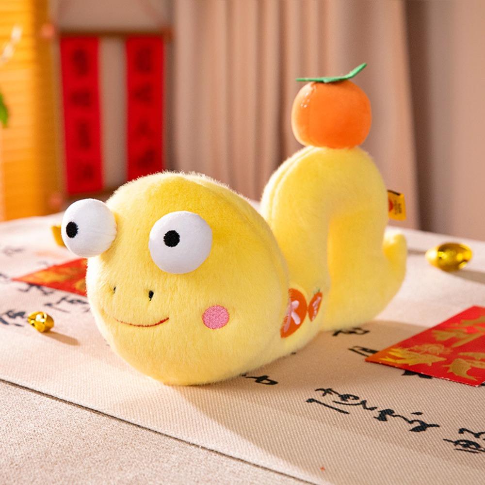 Chinese Style Snake Year Plush Toy PP Cotton Lucky Snake Doll Plushies Children