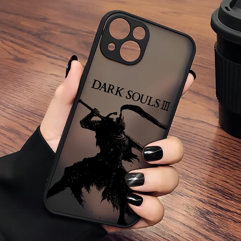 Чехол для телефона Dark Souls из горячей игры для iPhone 16 15 14 13 12 11 Pro Max X XR XS 7 8 Plus Mini SE 2020 2022 Матовый чехол