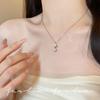 Elegant Pearl Necklace - Versatile Niche Design with Heart Pendant for Women