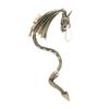 Punk Style Ear Hanging, Creative Fashion Personality Trend Retro Dragon Stud Earrings