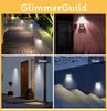 Modern Led Security Lamp Solar-powered Durable Fashionable For Courtyard Use Floodlight