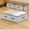 Under-Bed Storage Bag Foldable Storage Bins With Clear Top Reusable